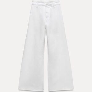 ZARA MARINE HIGH RISE STRAIGHT POCKET JEANS  - NEW WITH TAGS
